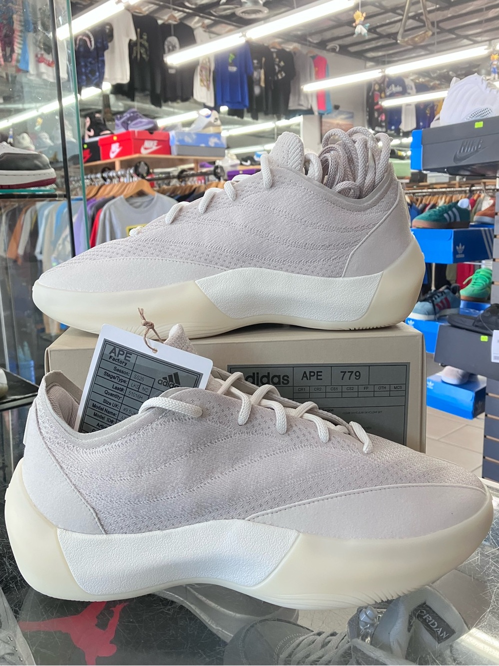 Adidas Fear of God Athletics II Basketball Low Putty Beige Size 8.5